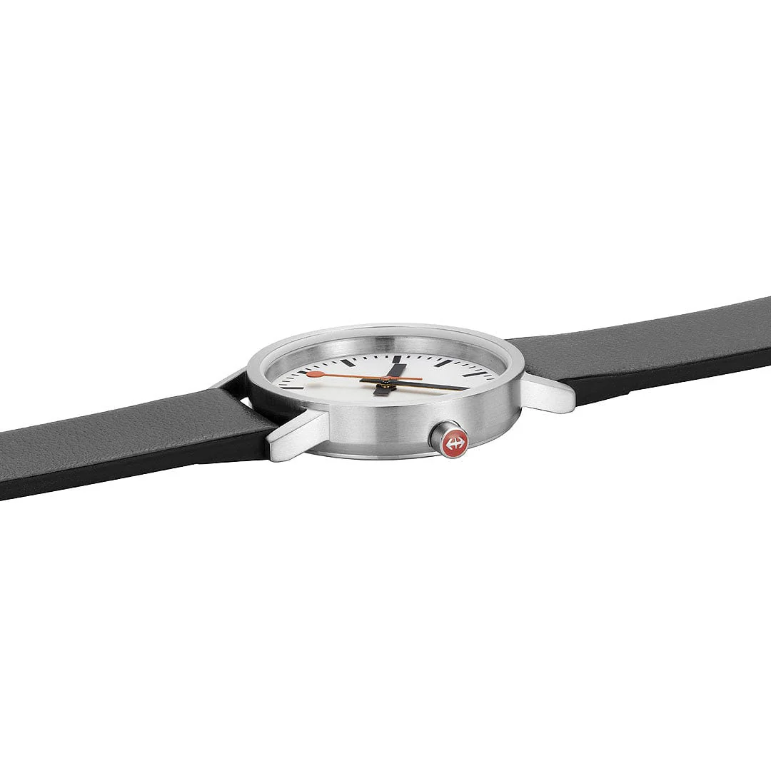Mondaine Classic 30mm Ladies' White Watch - Image 4