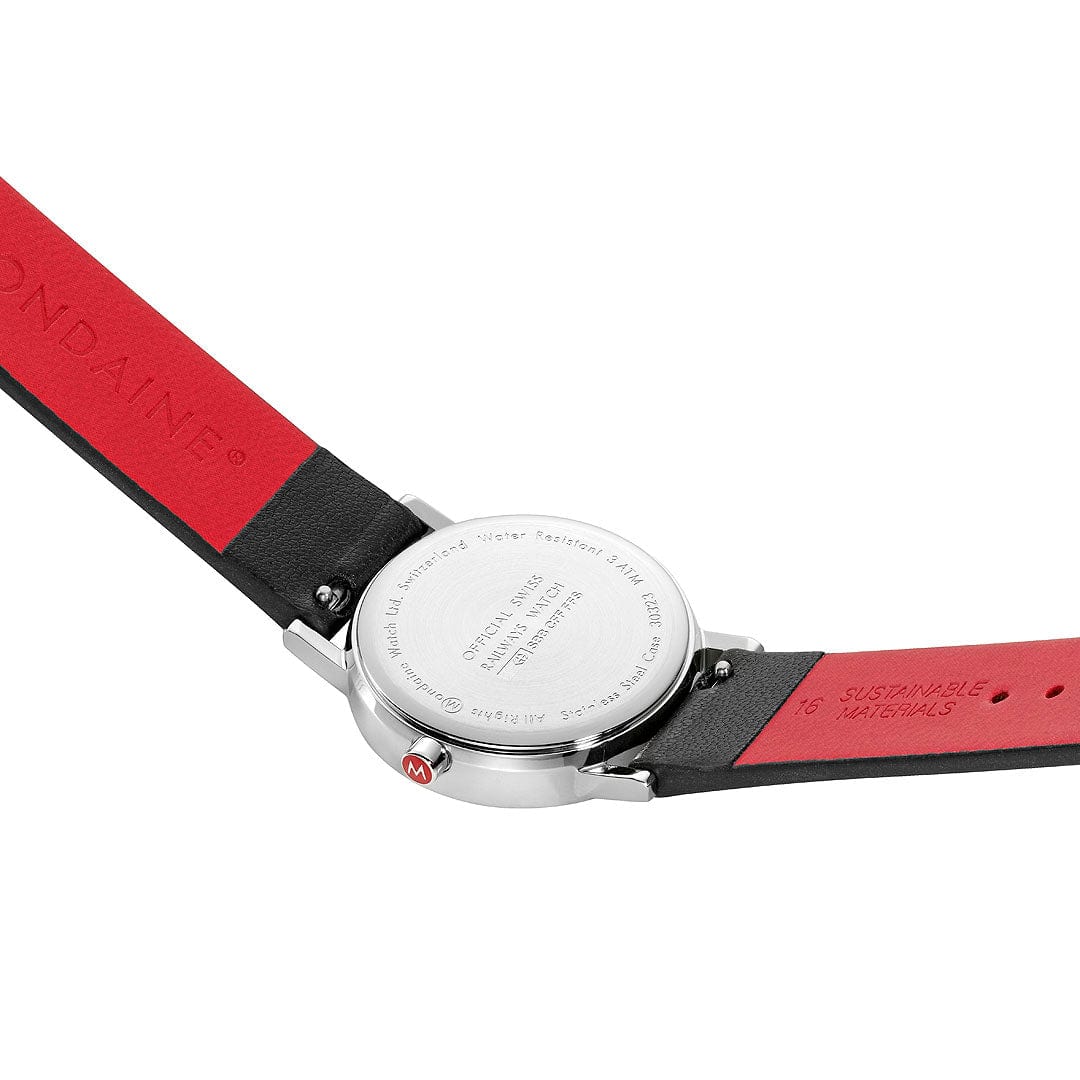 Mondaine Classic 30mm Ladies' White Watch - Image 3
