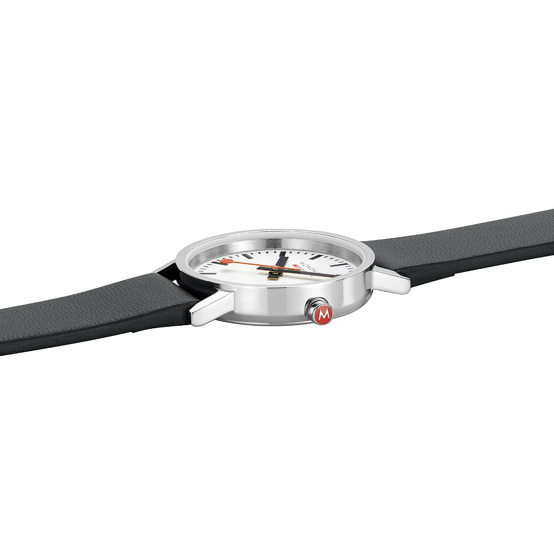 Mondaine Classic 30mm Ladies' White Watch - Image 4