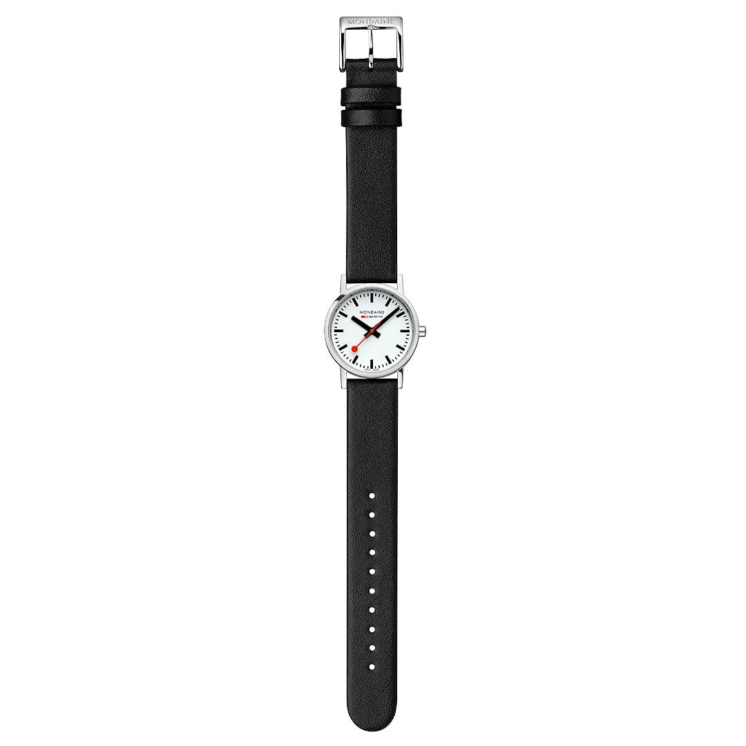 Mondaine Classic 30mm Ladies' White Watch - Image 5
