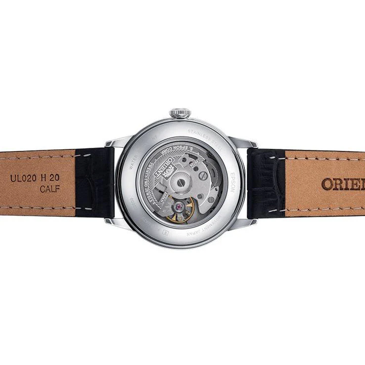 Orient Bambino Classic Men's Black Watch - Image 6