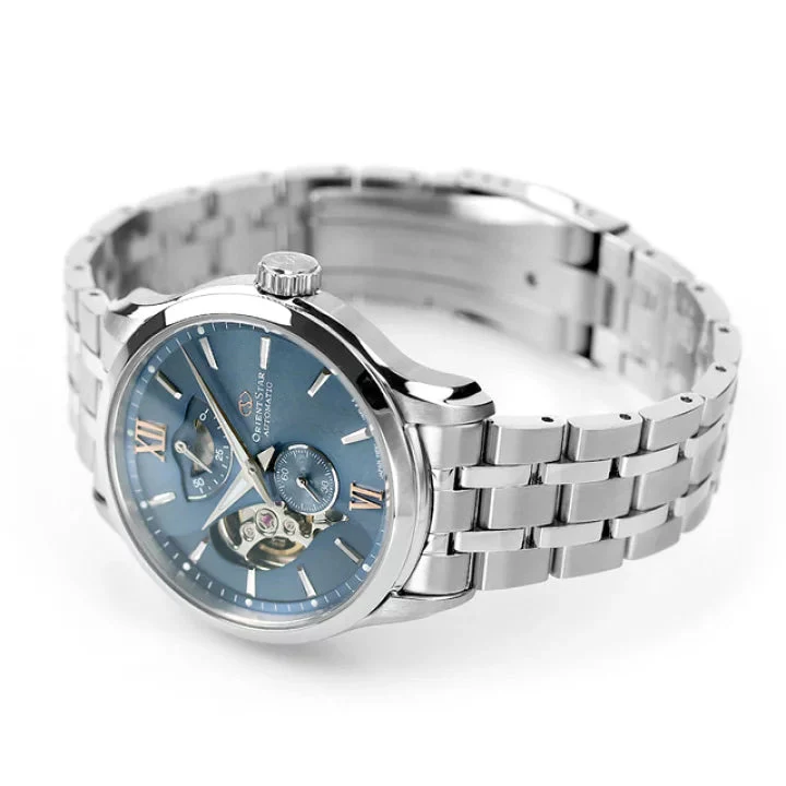 Orient Star Contemporary Layered Skeleton Men's Silver Watch - Image 2