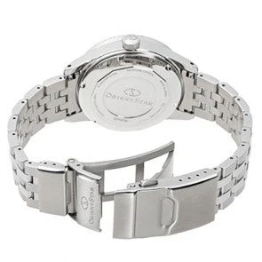 Orient Star Contemporary Layered Skeleton Men's Silver Watch - Image 5