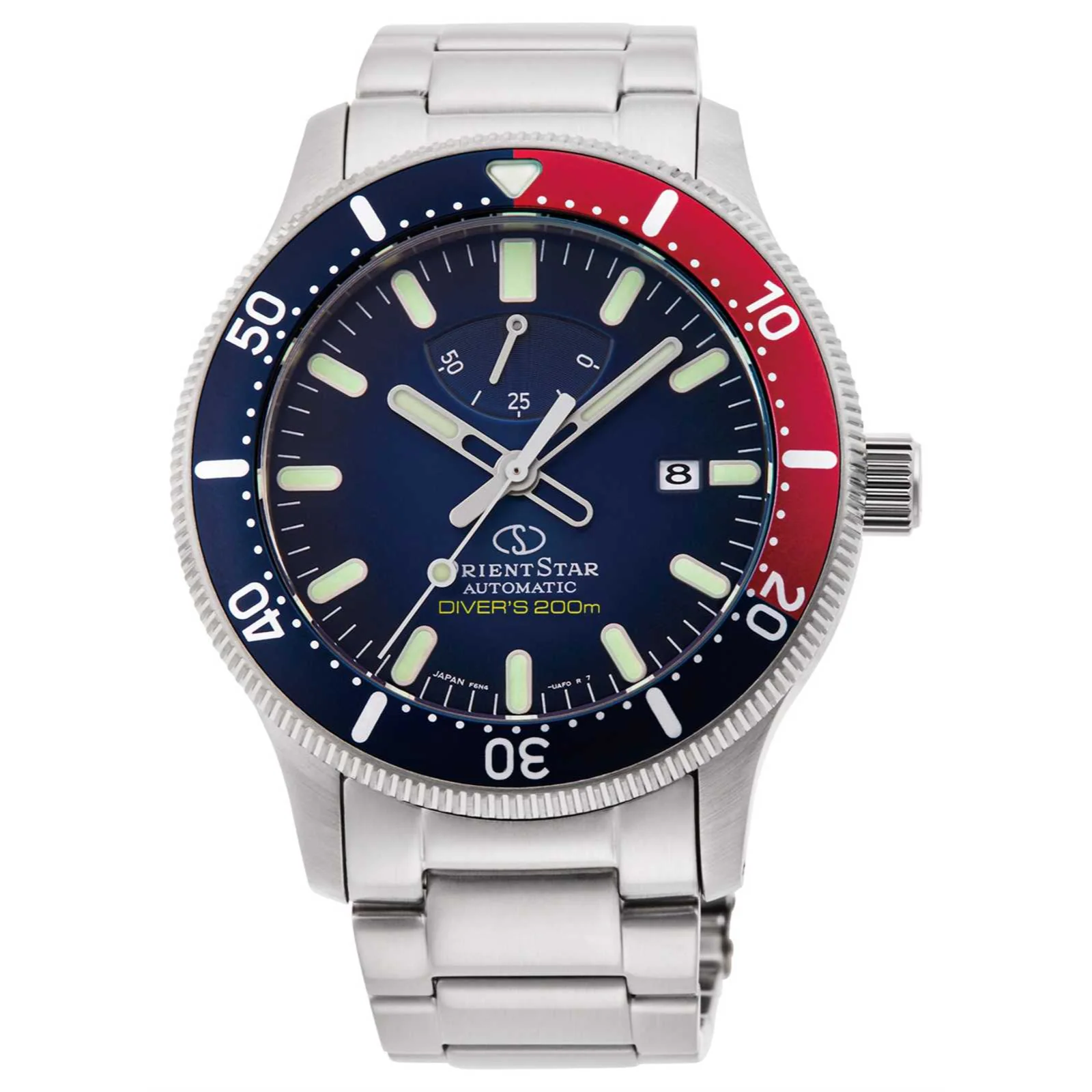Orient Star Diver's Men's Silver Watch