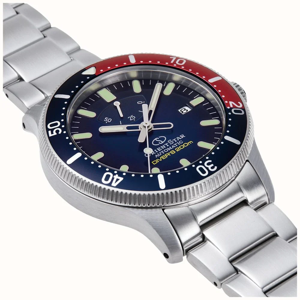 Orient Star Diver's Men's Silver Watch - Image 2