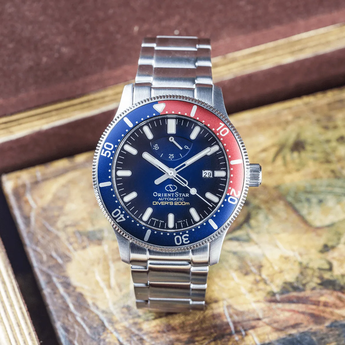 Orient Star Diver's Men's Silver Watch - Image 6