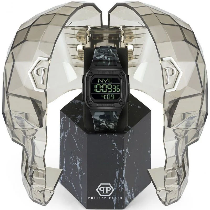 Philipp Plein Watch Hyper Shock Black Camo - Image 3