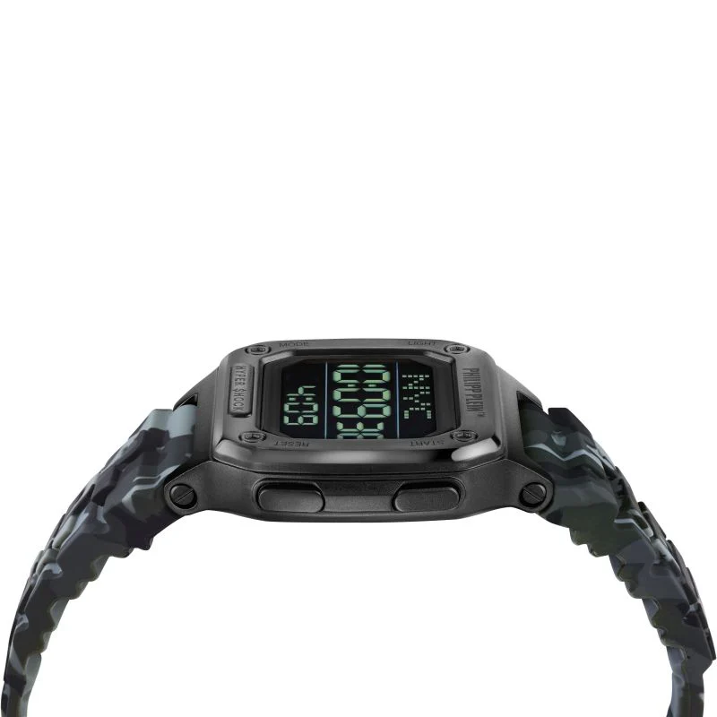 Philipp Plein Watch Hyper Shock Black Camo - Image 4