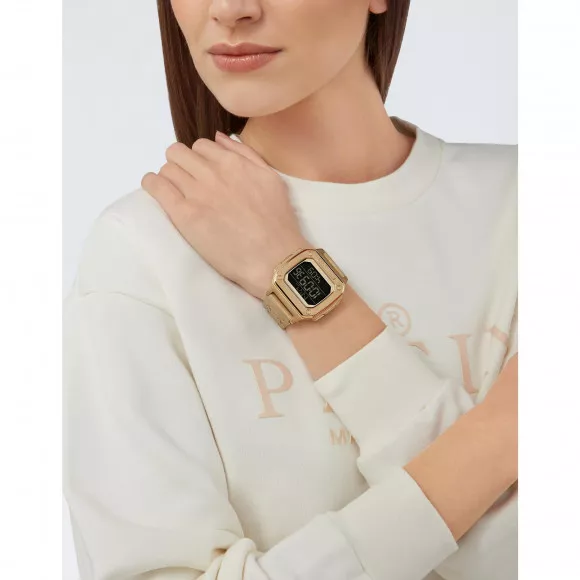 Philipp Plein Watch Hyper Shock Gold Camo - Image 5