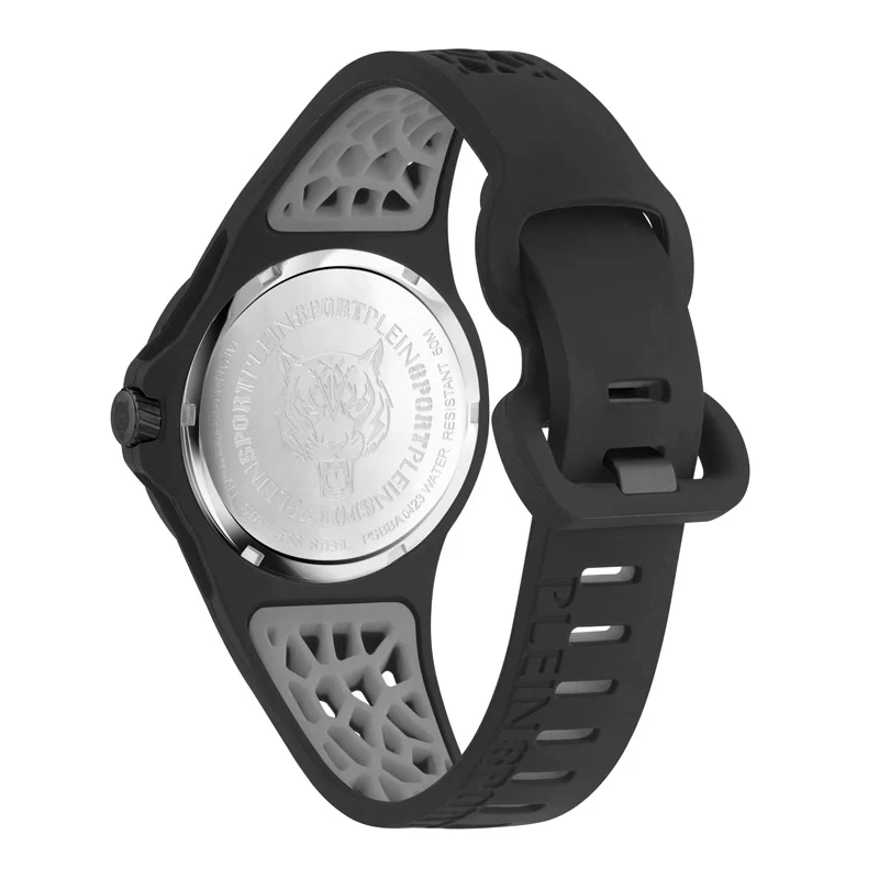Plein Sport Thunderstorm Unisex Black Watch - Image 2