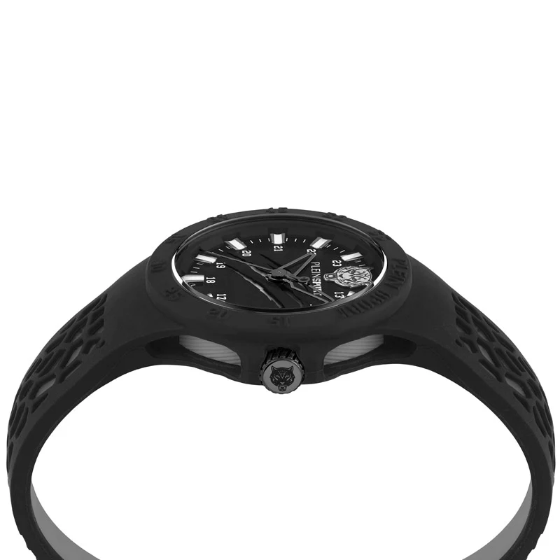 Plein Sport Thunderstorm Unisex Black Watch - Image 3