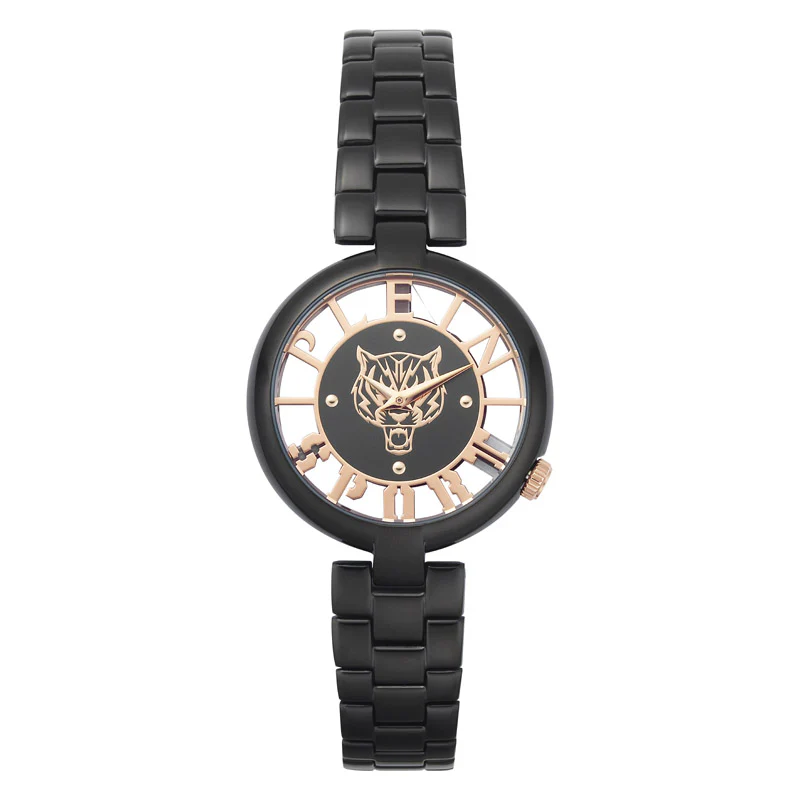Plein Sport Tiger Luxe Ladies Black Watch