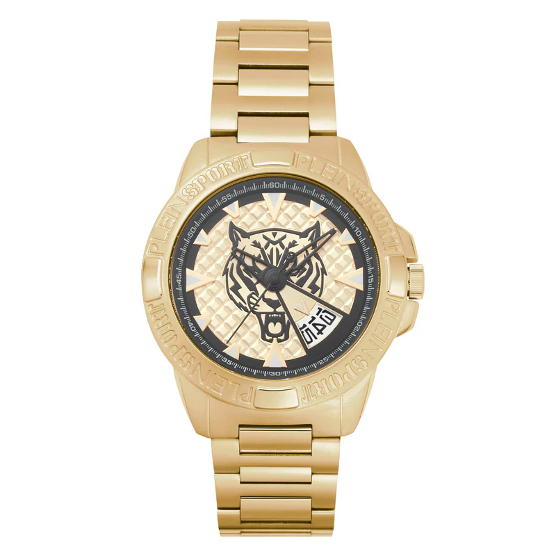 Plein Sport Touchdown Men's Gold Watch