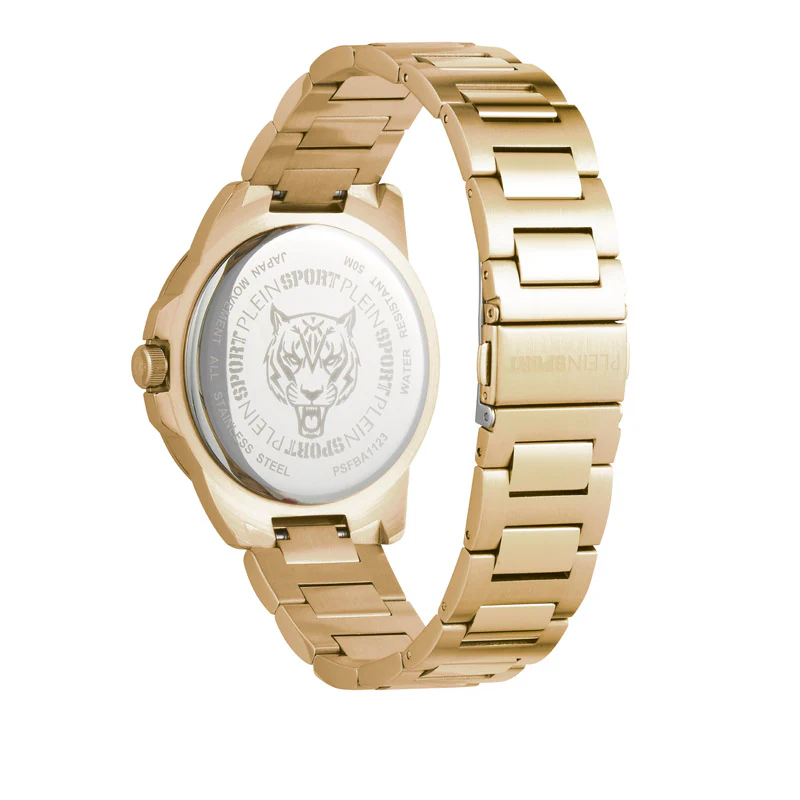 Plein Sport Touchdown Men's Gold Watch - Image 2