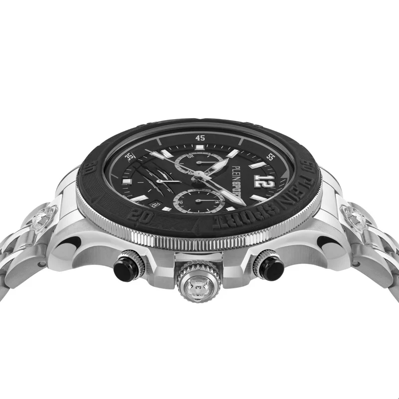 Plein Sport Warrior Tech Men's Black Watch - Image 3