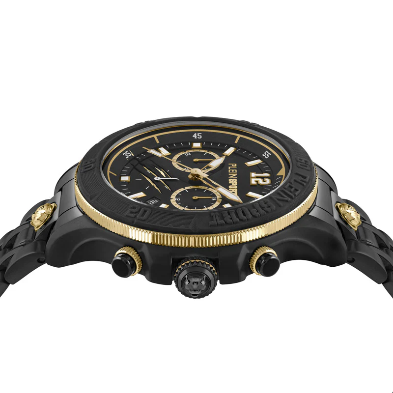 Plein Sport Warrior Tech Men's Black Watch - Image 3