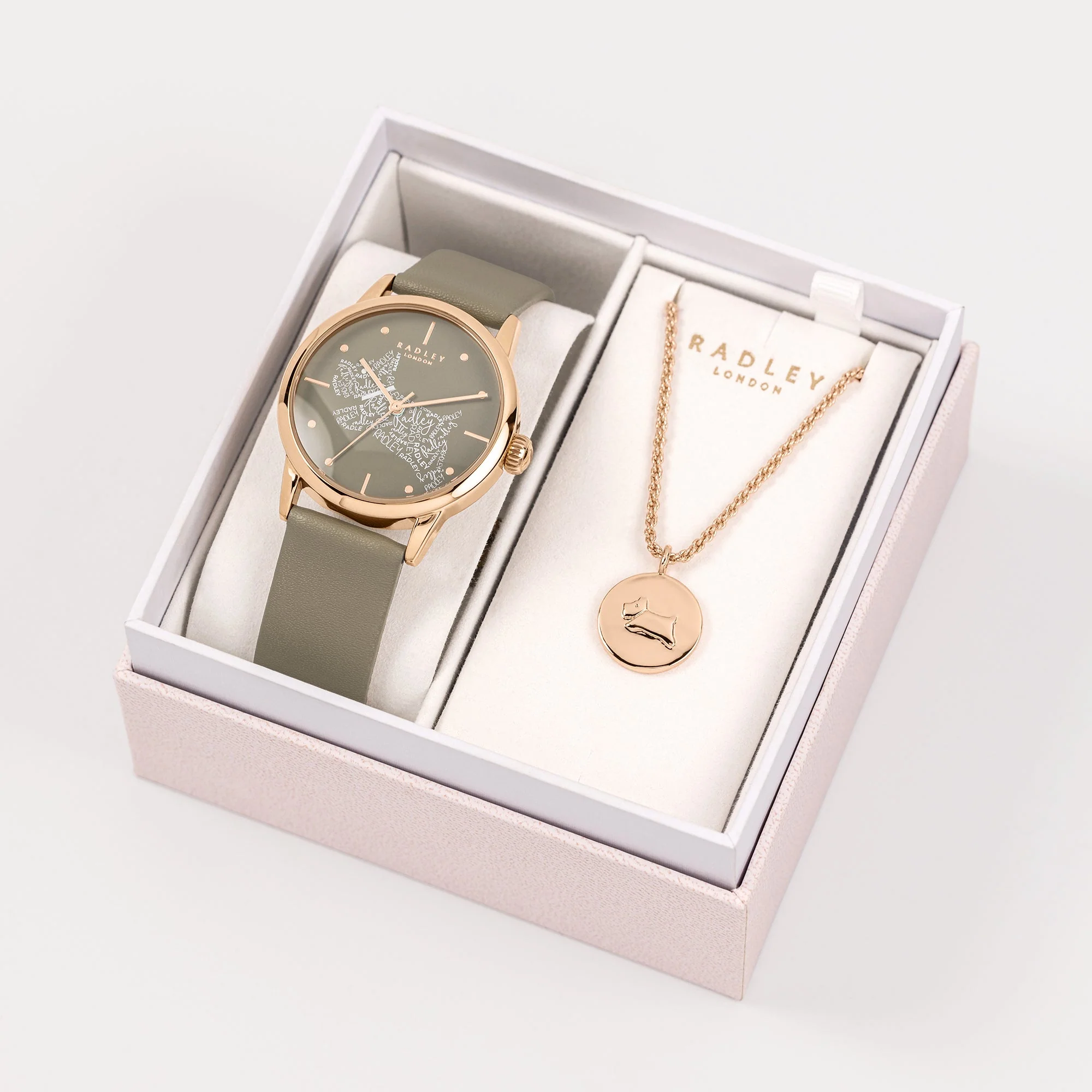 Radley Calligraghy Ladies Green Watch - Image 9