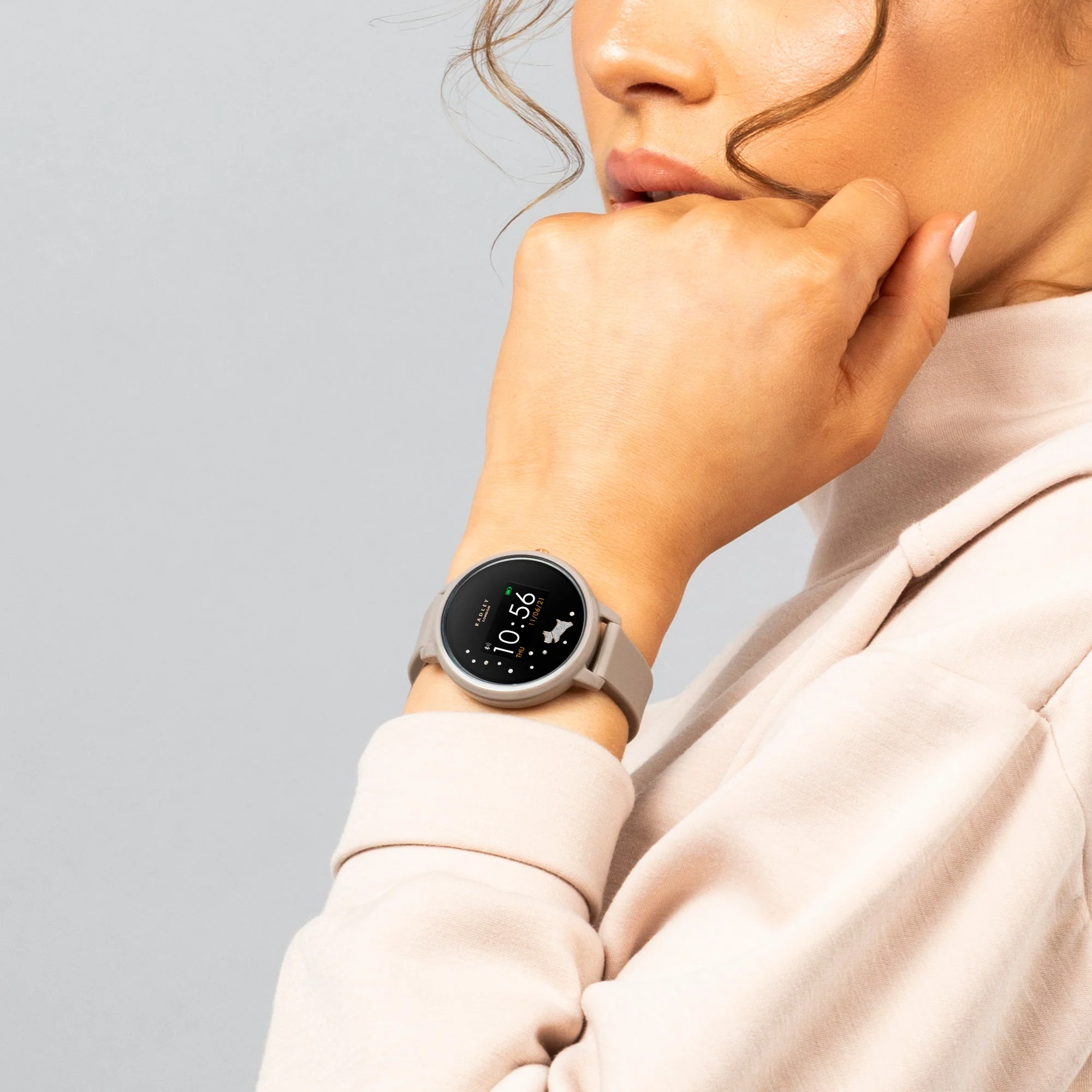 Radley Smart Series 3 Ladies Grey Watch - Image 3