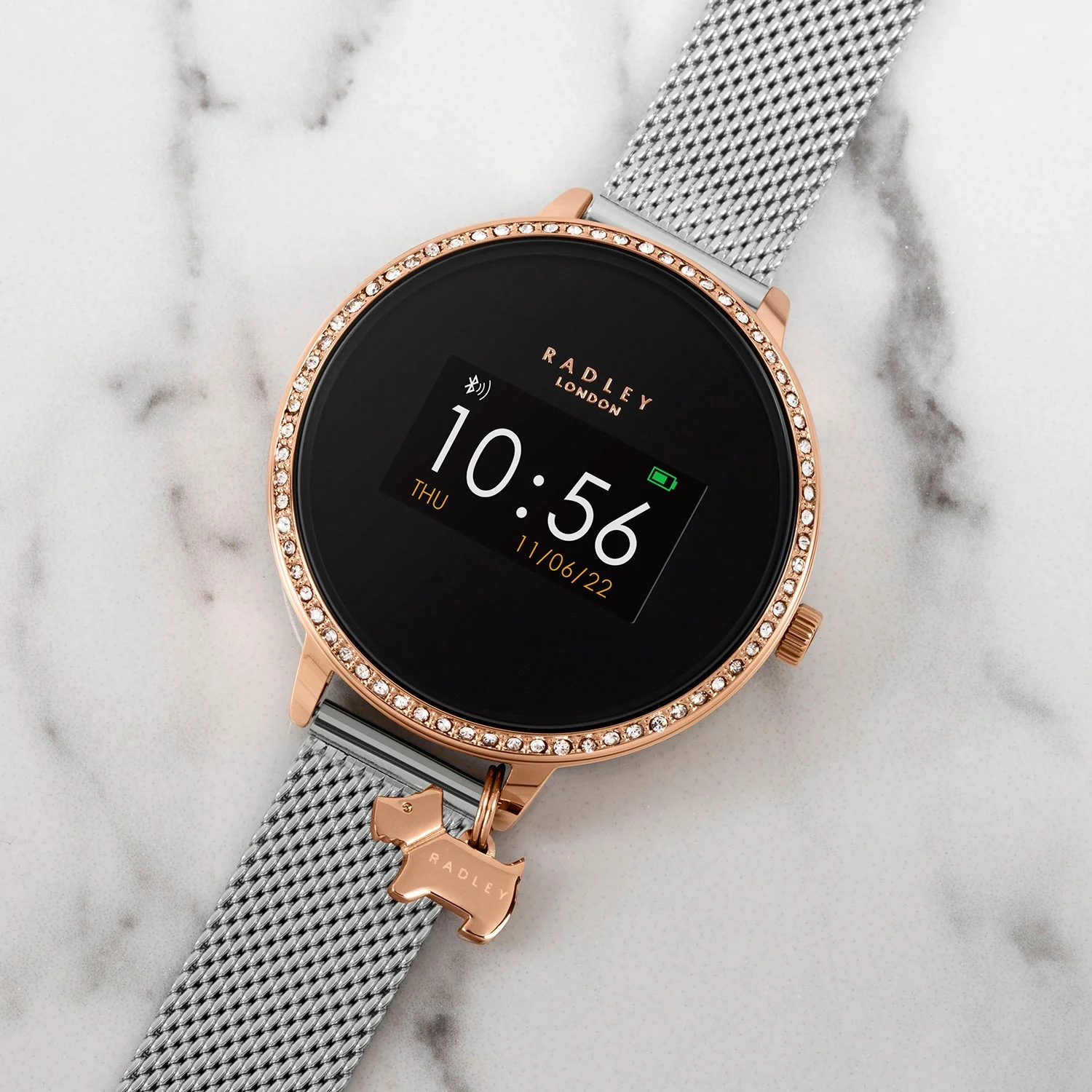 Radley Smart Series 3 Ladies Silver Watch - Image 2