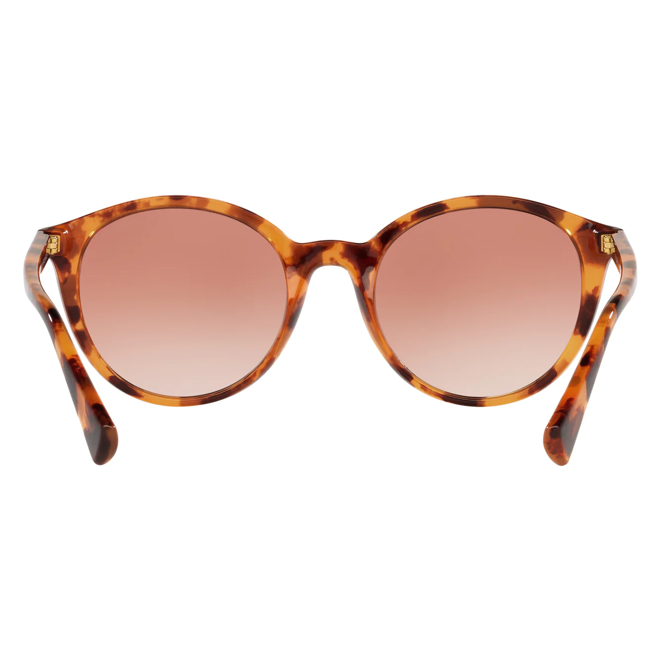 Ralph by Ralph Lauren (RL17) Women's Shiny Brown Havana Sunglasses - Image 5