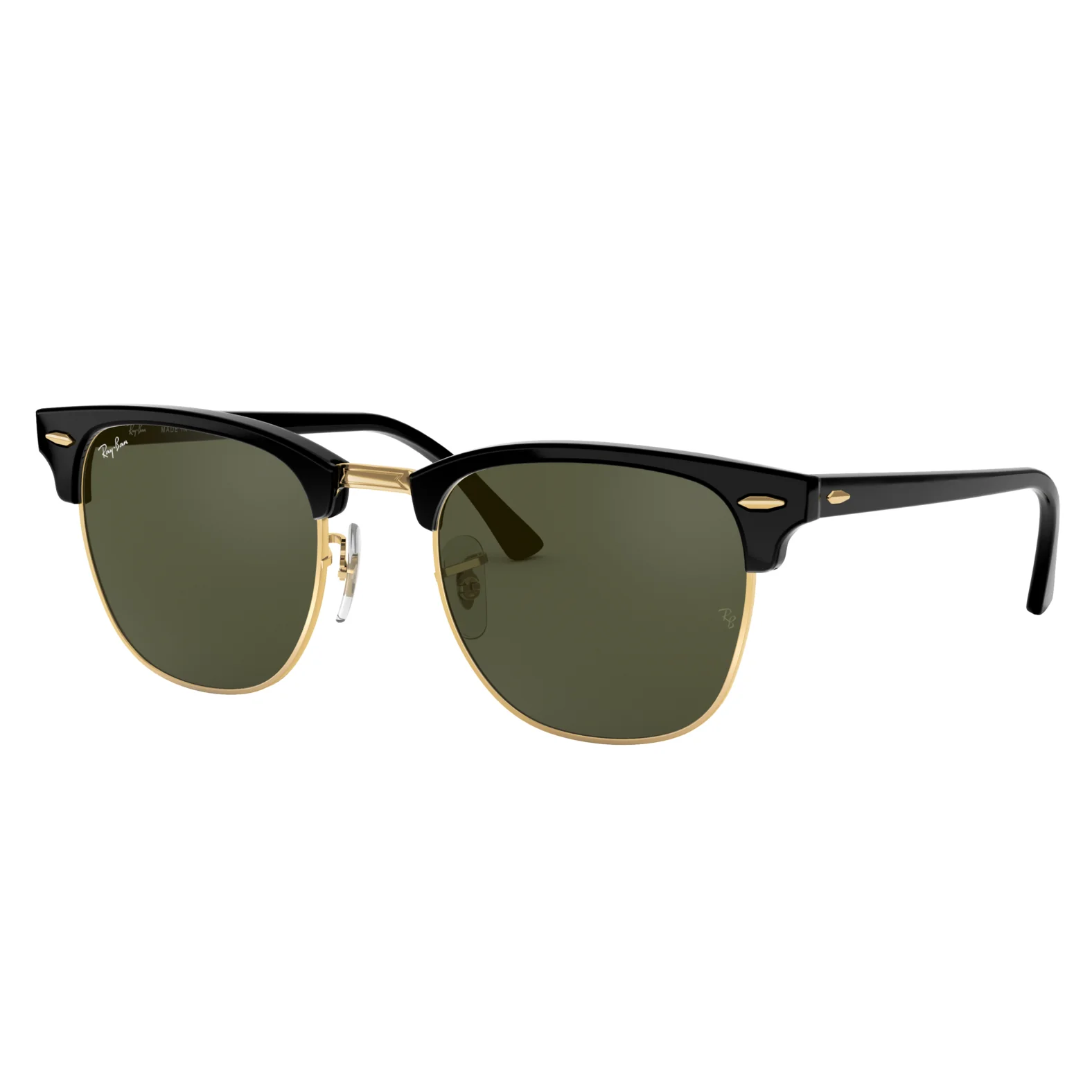 Ray-Ban (RB35) Men's Clubmaster Ebony/Arista Sunglasses