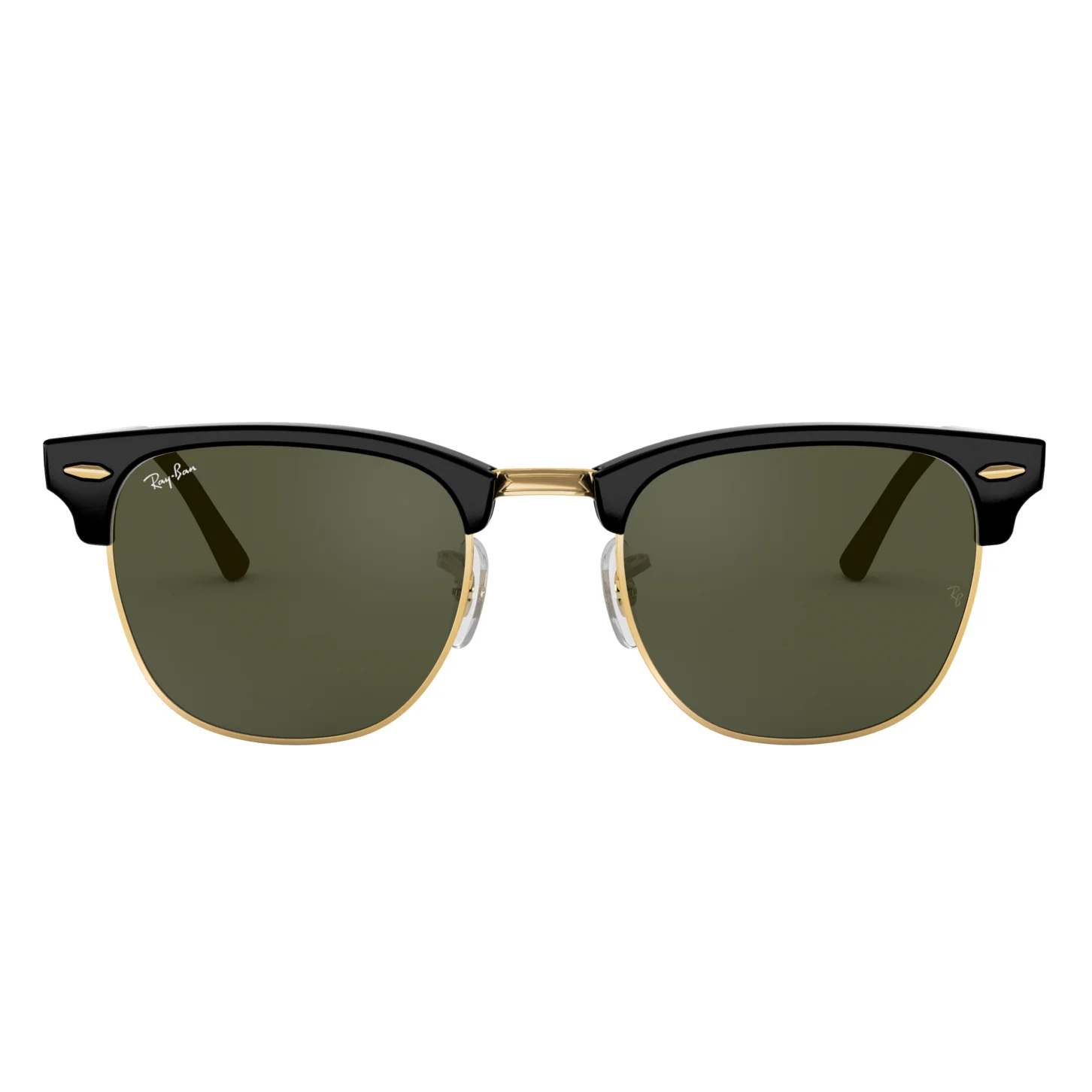 Ray-Ban (RB35) Men's Clubmaster Ebony/Arista Sunglasses - Image 2