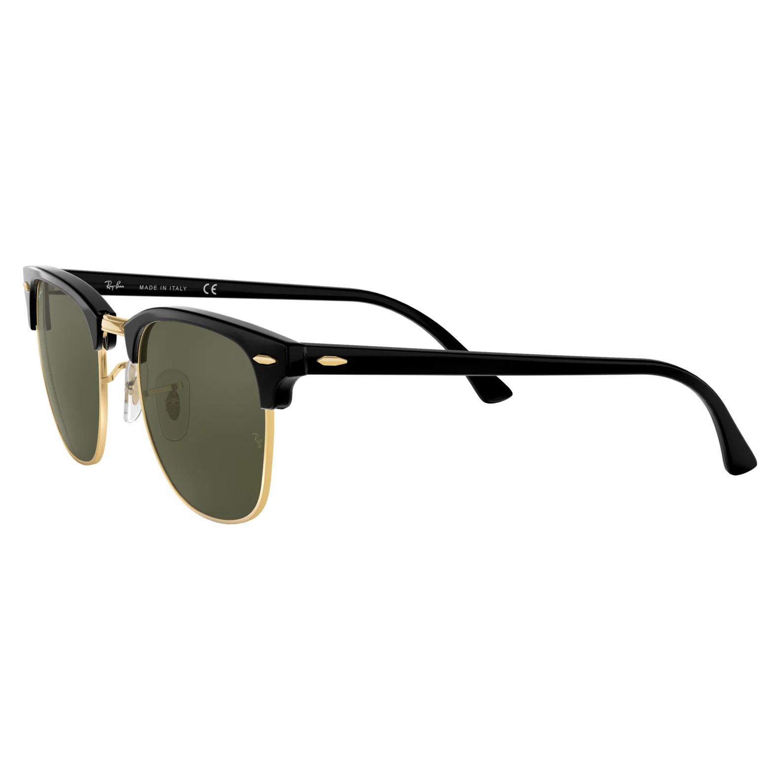 Ray-Ban (RB35) Men's Clubmaster Ebony/Arista Sunglasses - Image 3
