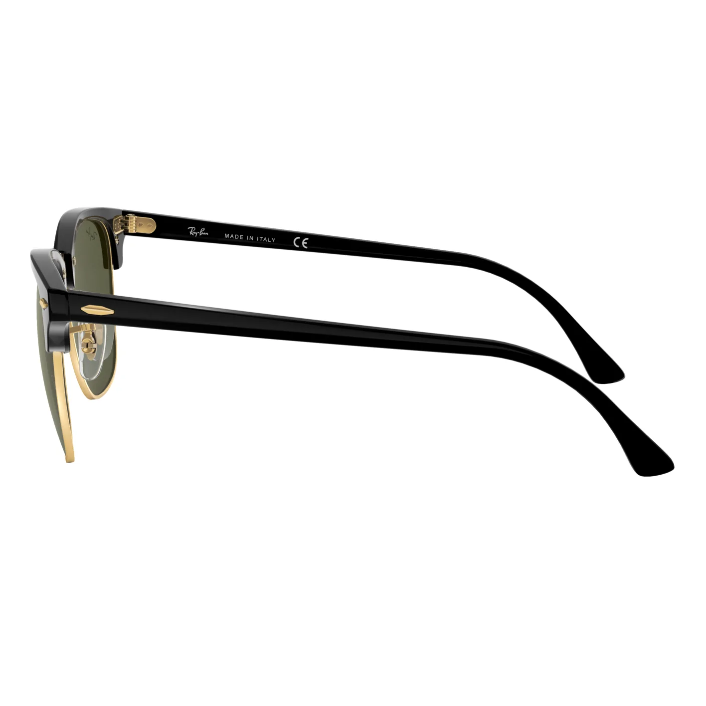 Ray-Ban (RB35) Men's Clubmaster Ebony/Arista Sunglasses - Image 4