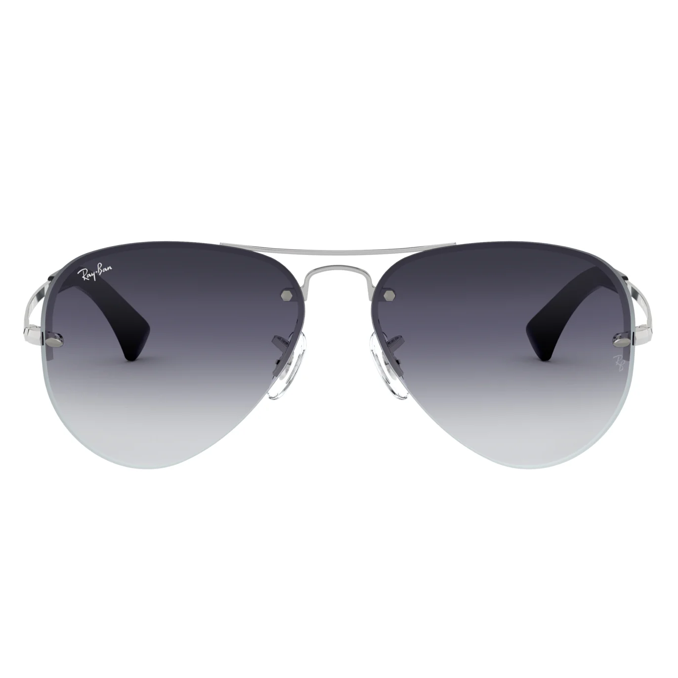 Ray-Ban (RB28) Men's Silver Sunglasses - Image 2