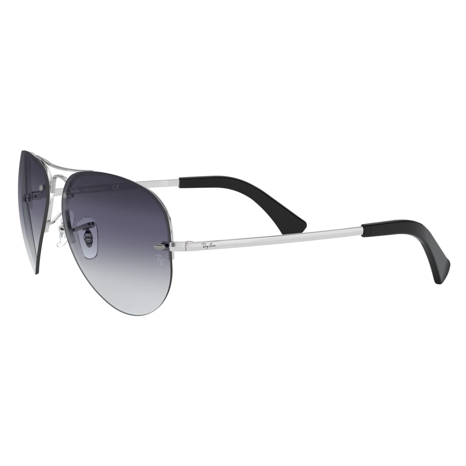 Ray-Ban (RB28) Men's Silver Sunglasses - Image 3