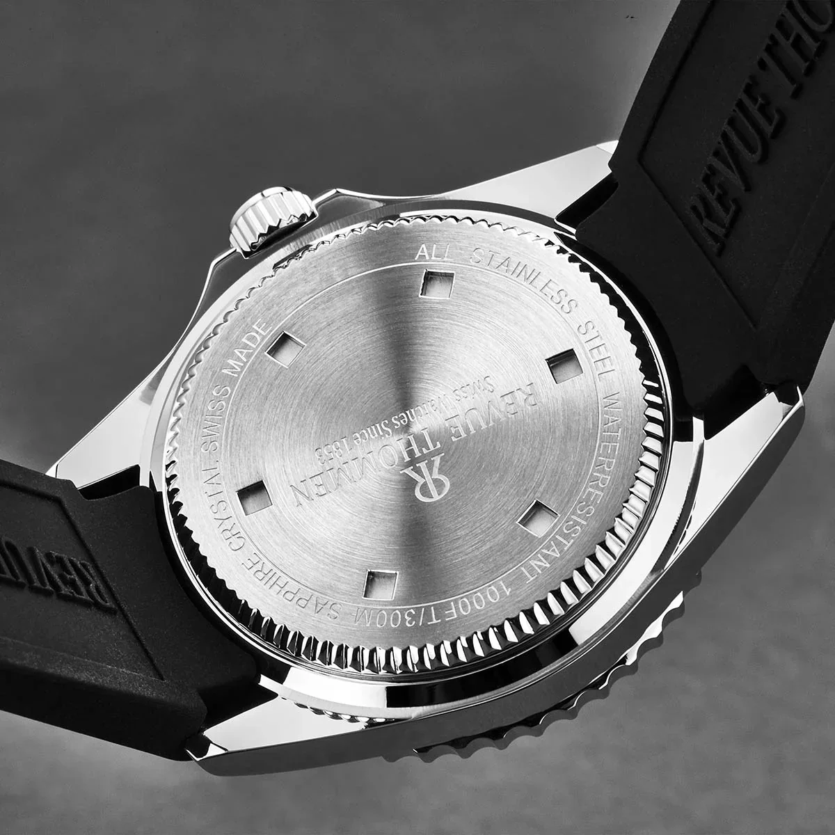 Revue Thommen Diver Silver Blue Automatic Men's Watch - Image 2