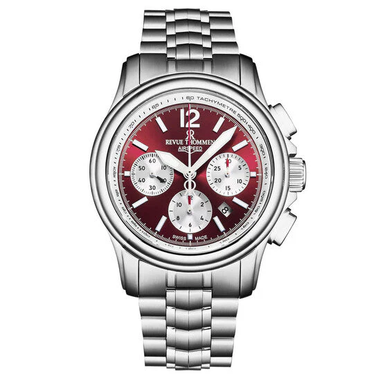 Revue Thommen XLarge Chronograph Men’s Red Automatic Watch