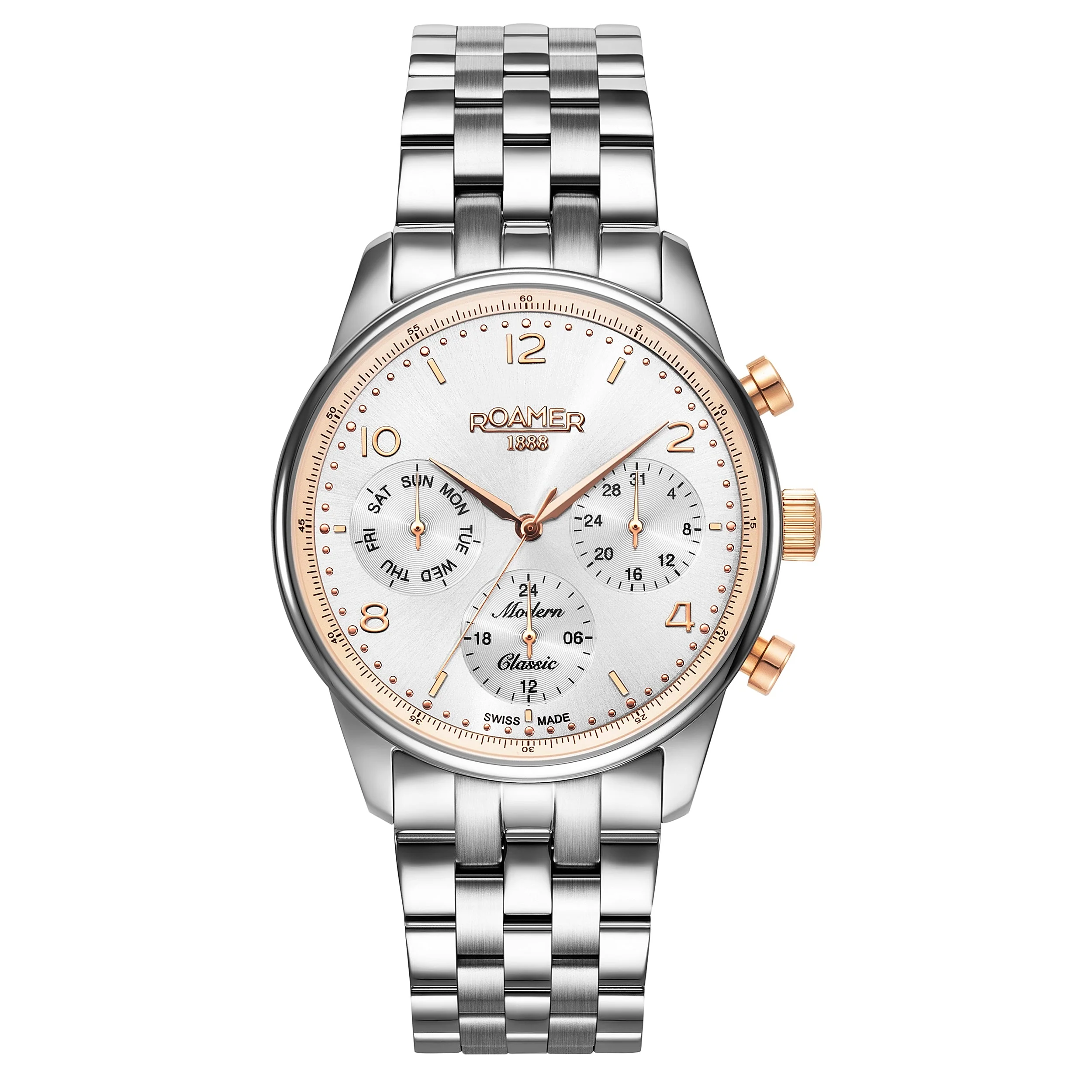 Roamer Modern Classic Men's Silver Watch