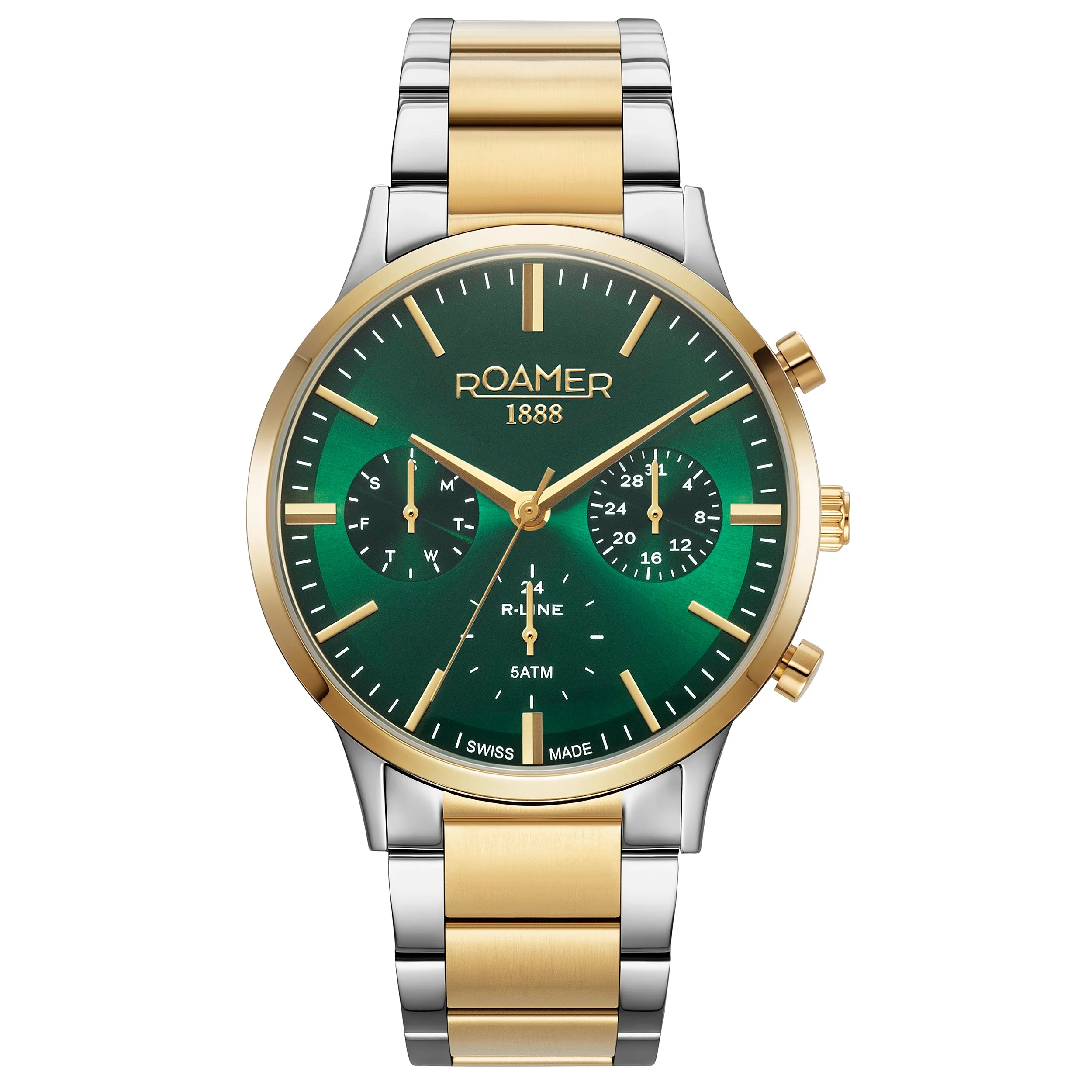 Roamer R-Line Multifunction Men's Two-Tone Watch