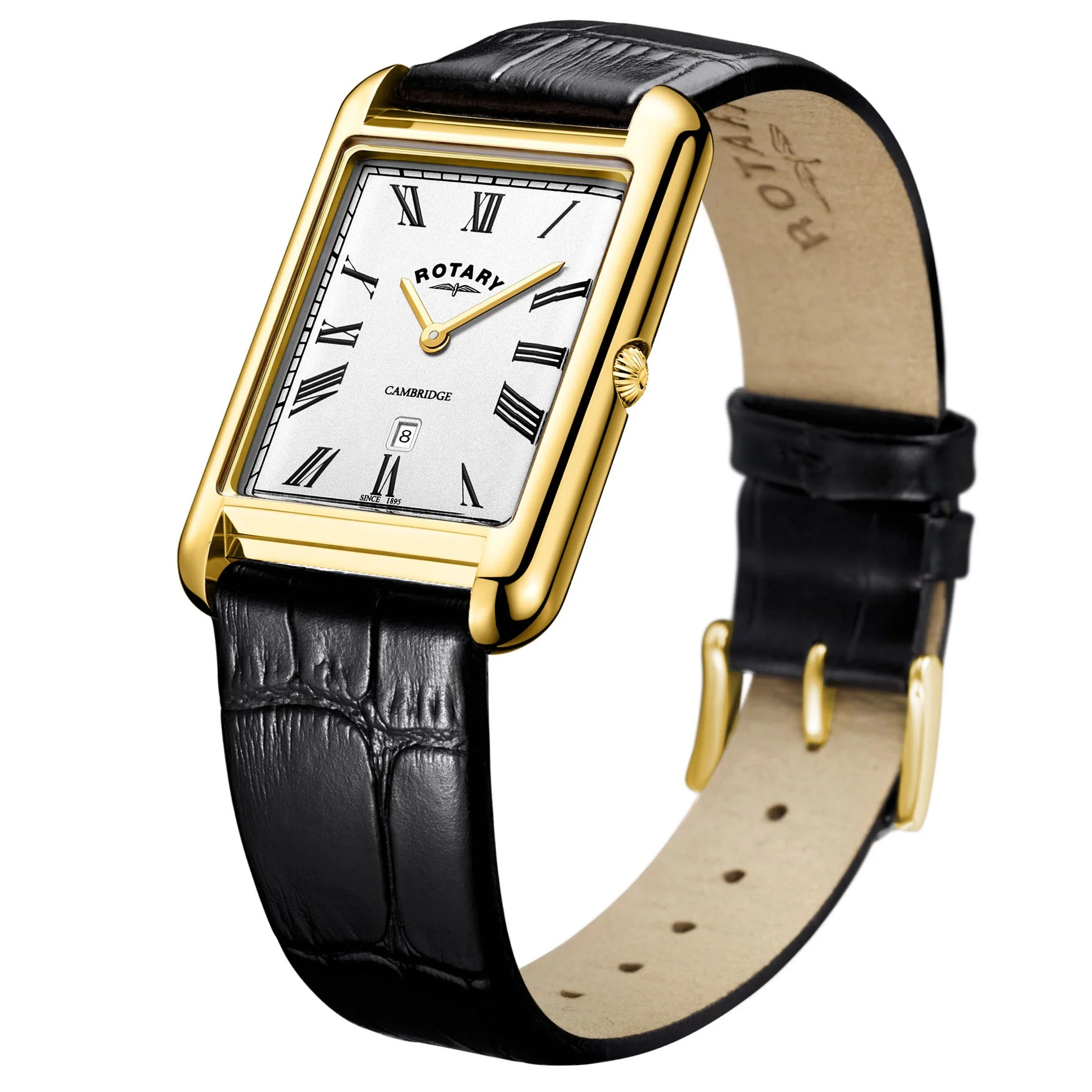 Rotary Cambridge Men's White Watch - Image 2