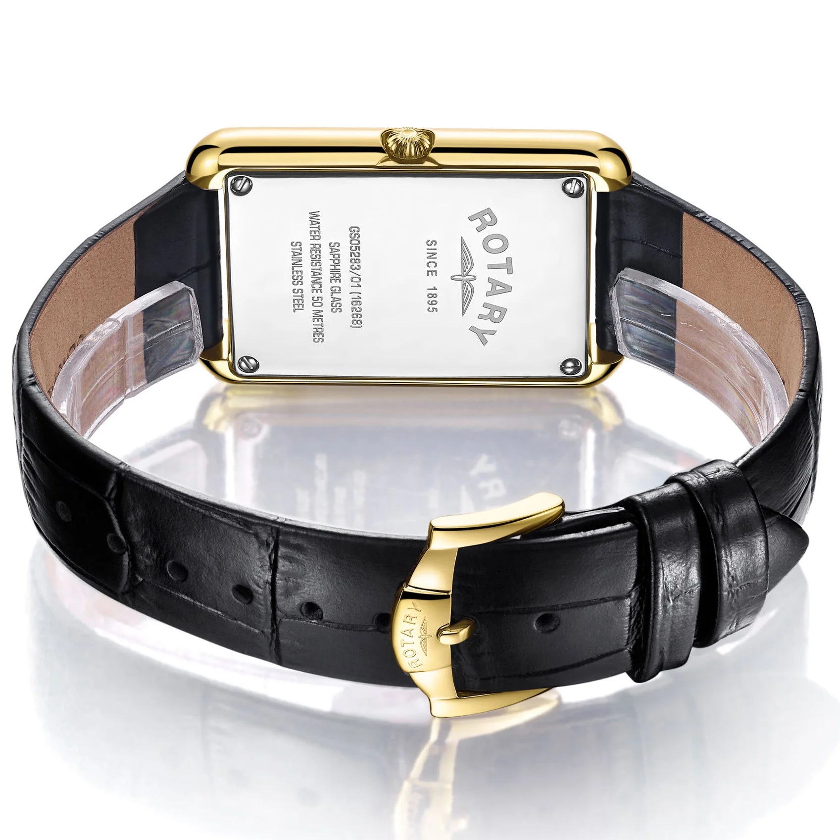 Rotary Cambridge Men's White Watch - Image 3
