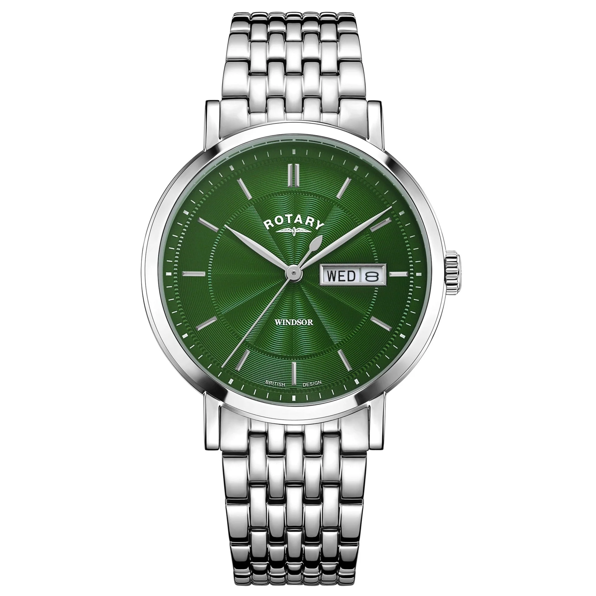 Rotary Windsor Men's Green Watch