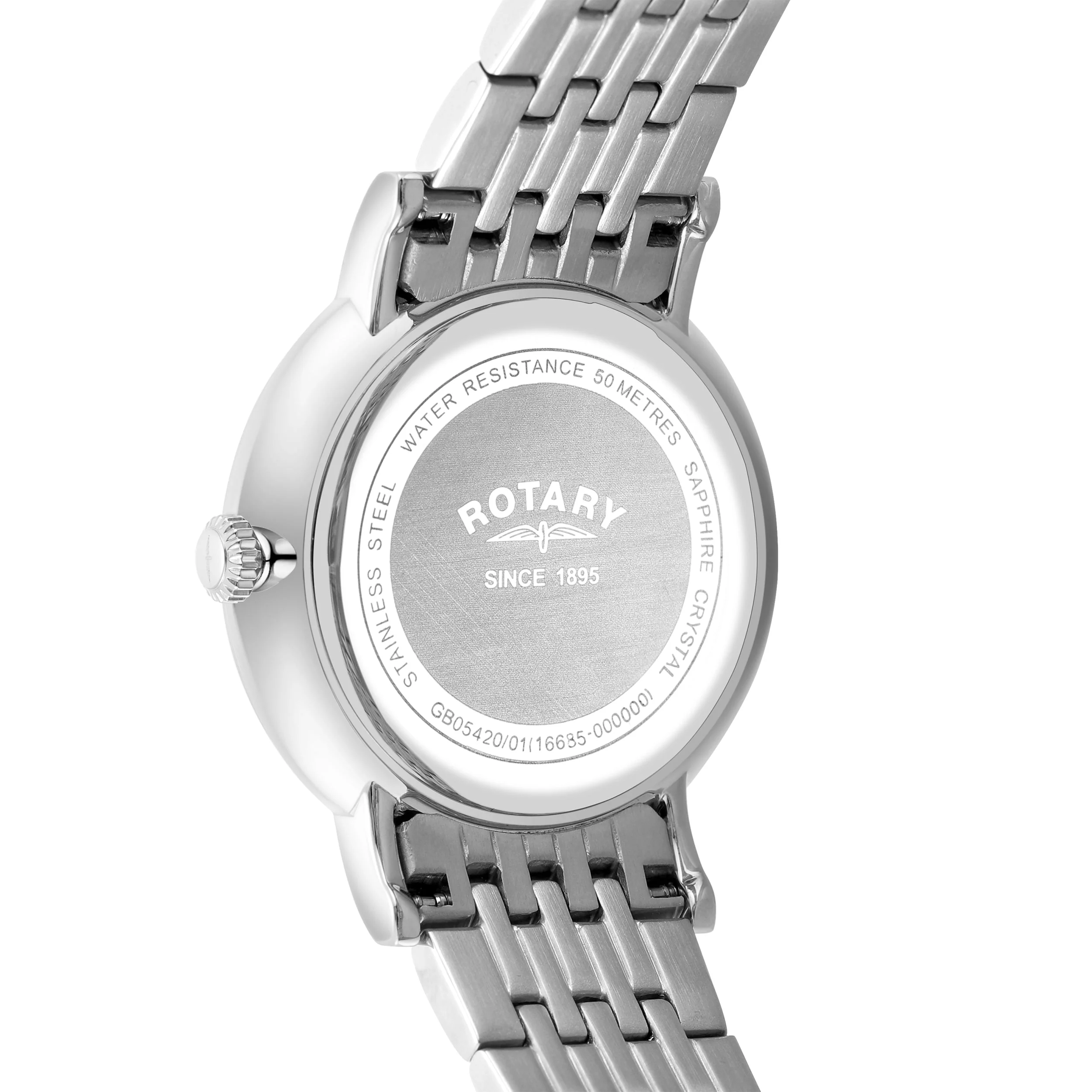 Rotary Windsor Men's Silver Watch - Image 2