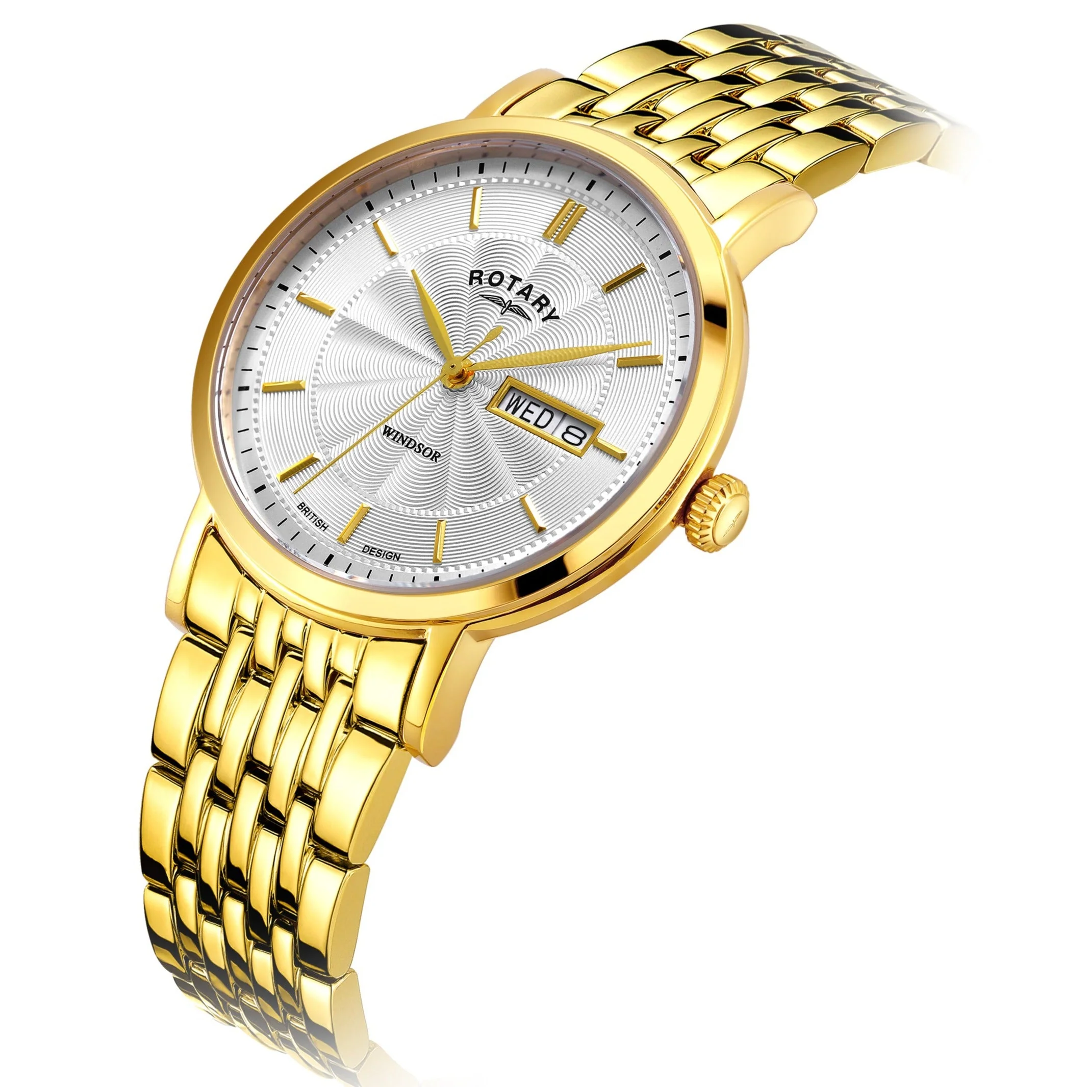 Rotary Windsor Men's Gold PVD Watch - Image 2
