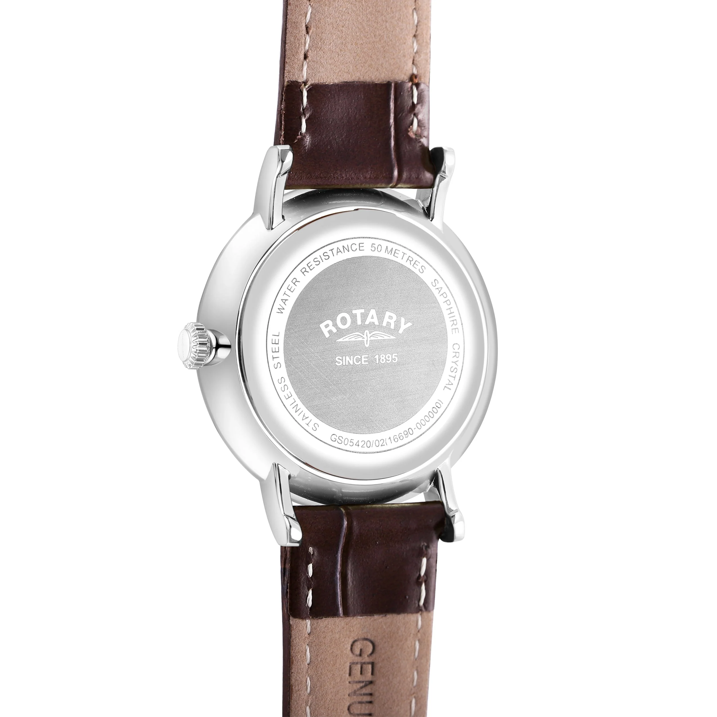 Rotary Windsor Men's Silver Watch - Image 4