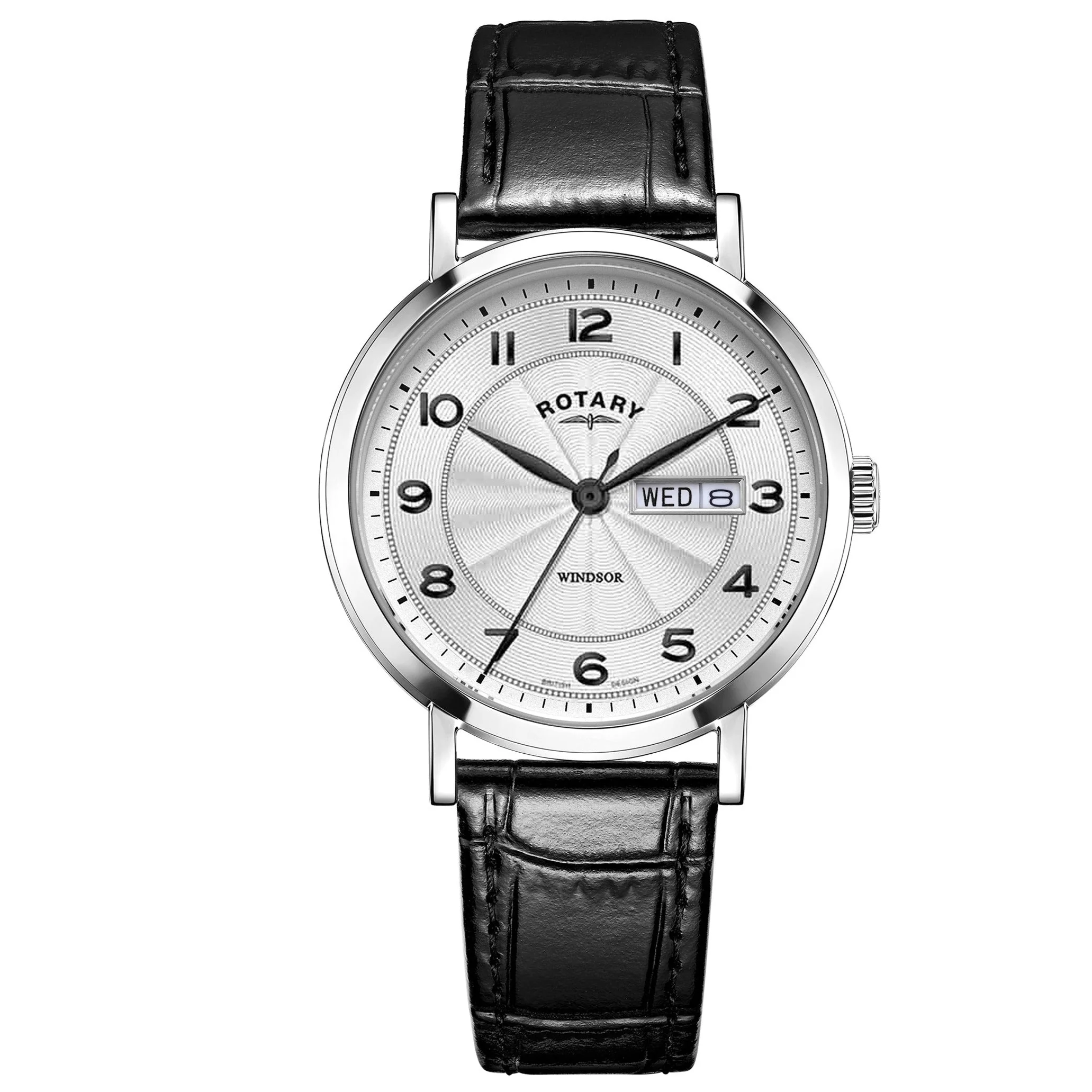 Rotary Windsor Men's Silver Watch