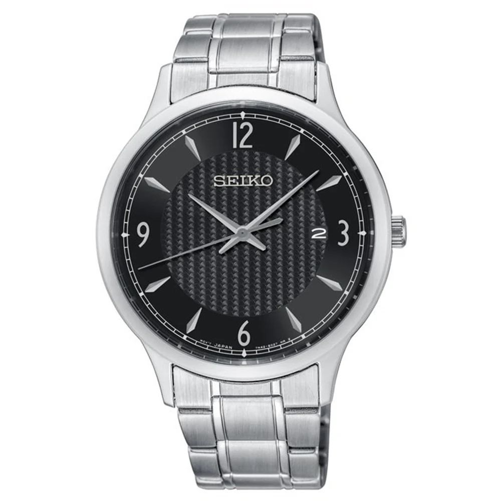 Seiko Classic Men's Black Watch