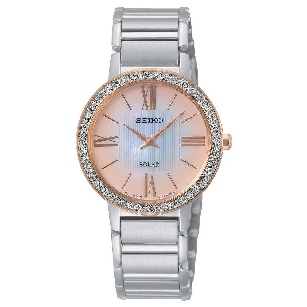 Seiko Ladies Orange Solar Watch