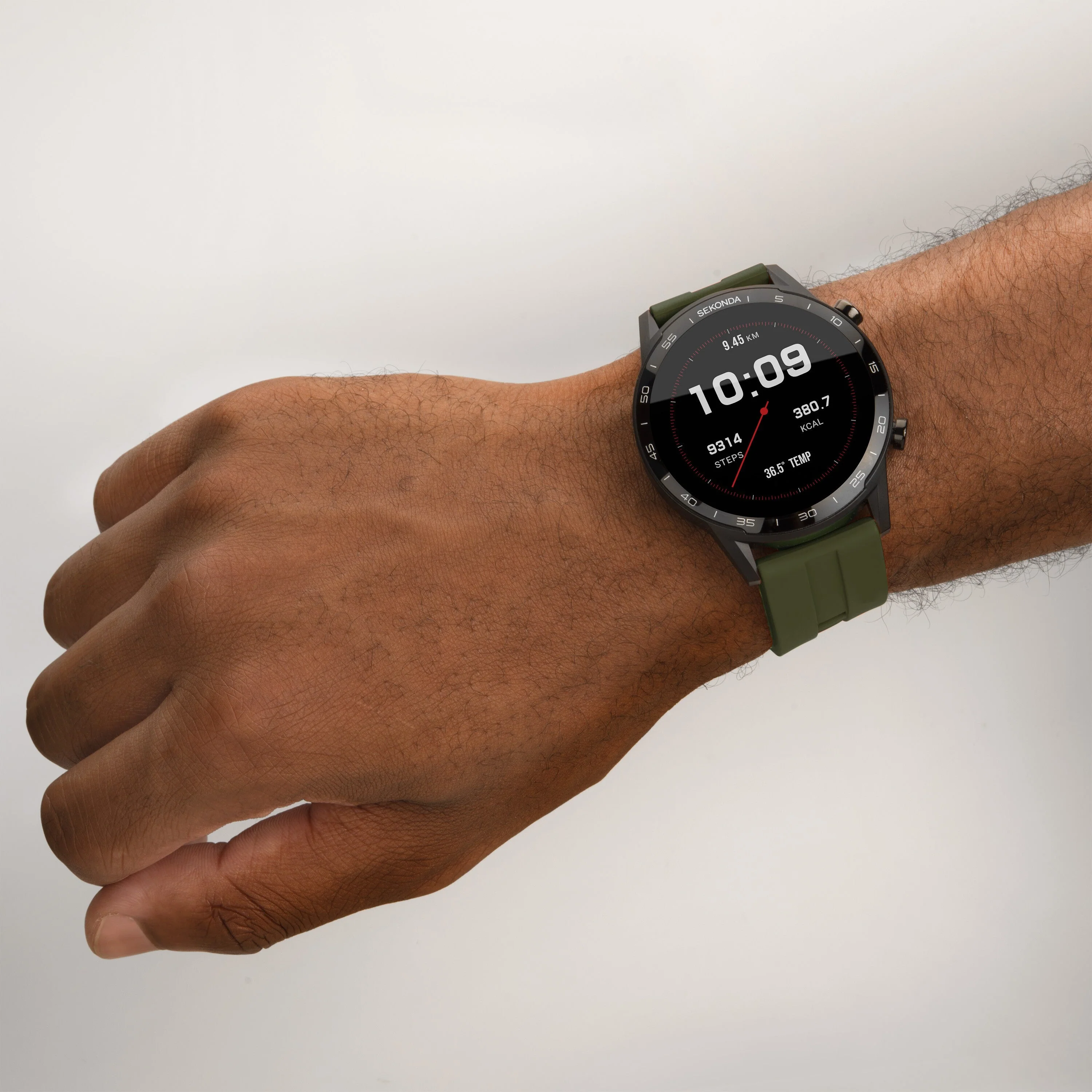 Sekonda Men's Green Smart Watch - Image 7