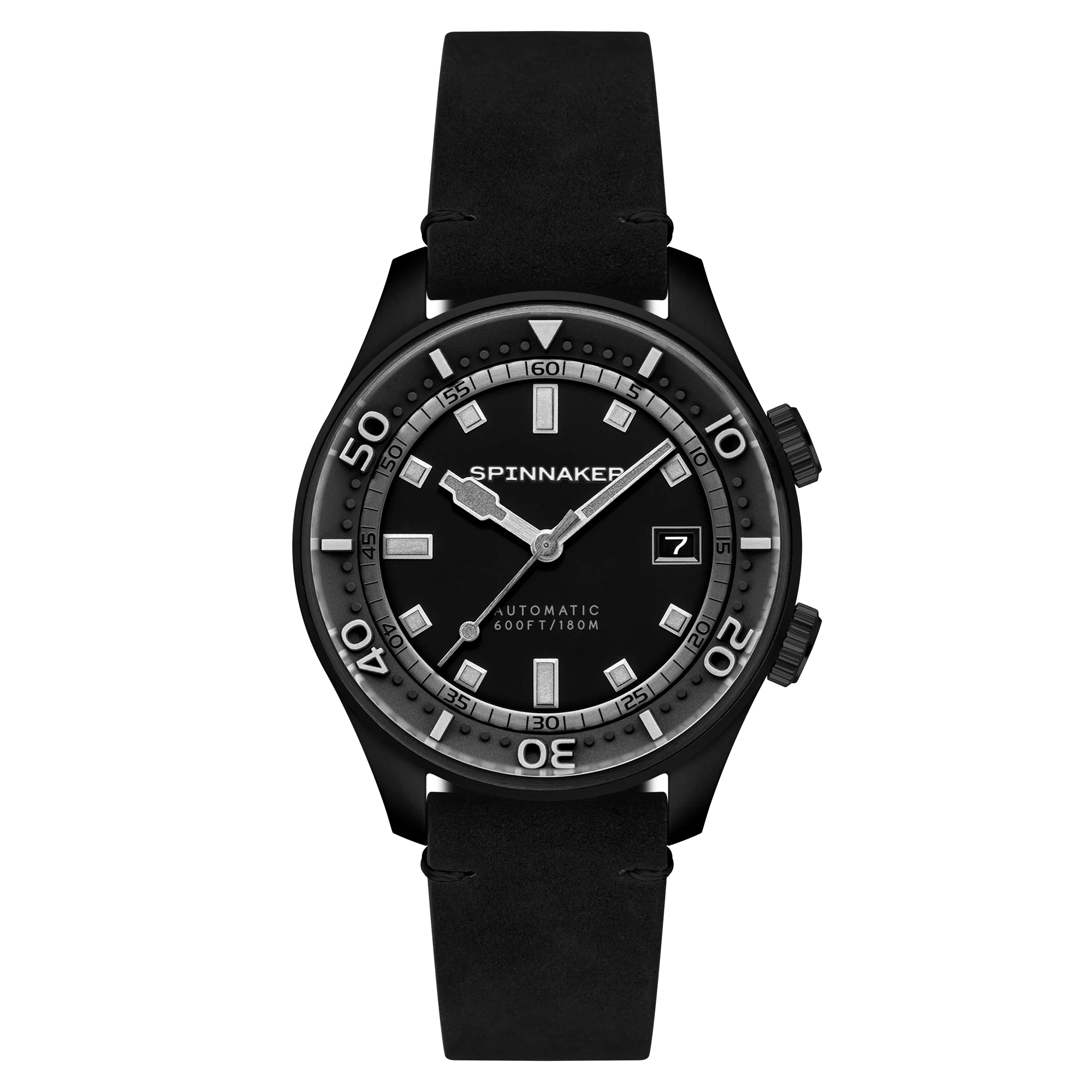 Spinnaker Bradner Automatic Men's Black Vintage Watch