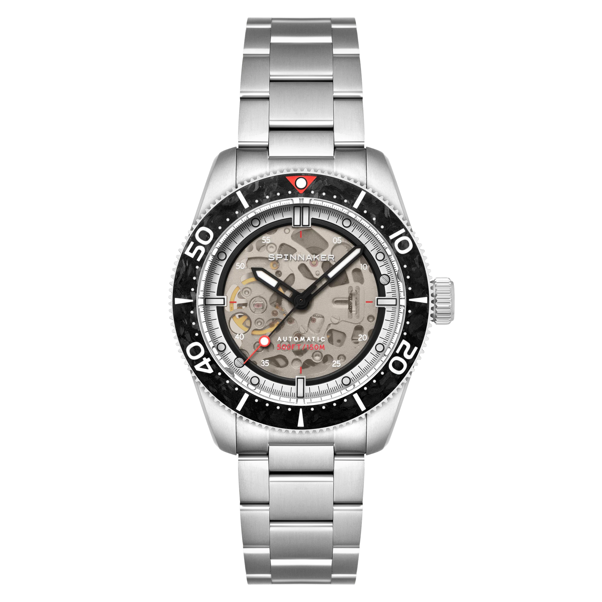 Spinnaker Croft 42 Skeleton Men's Black Watch