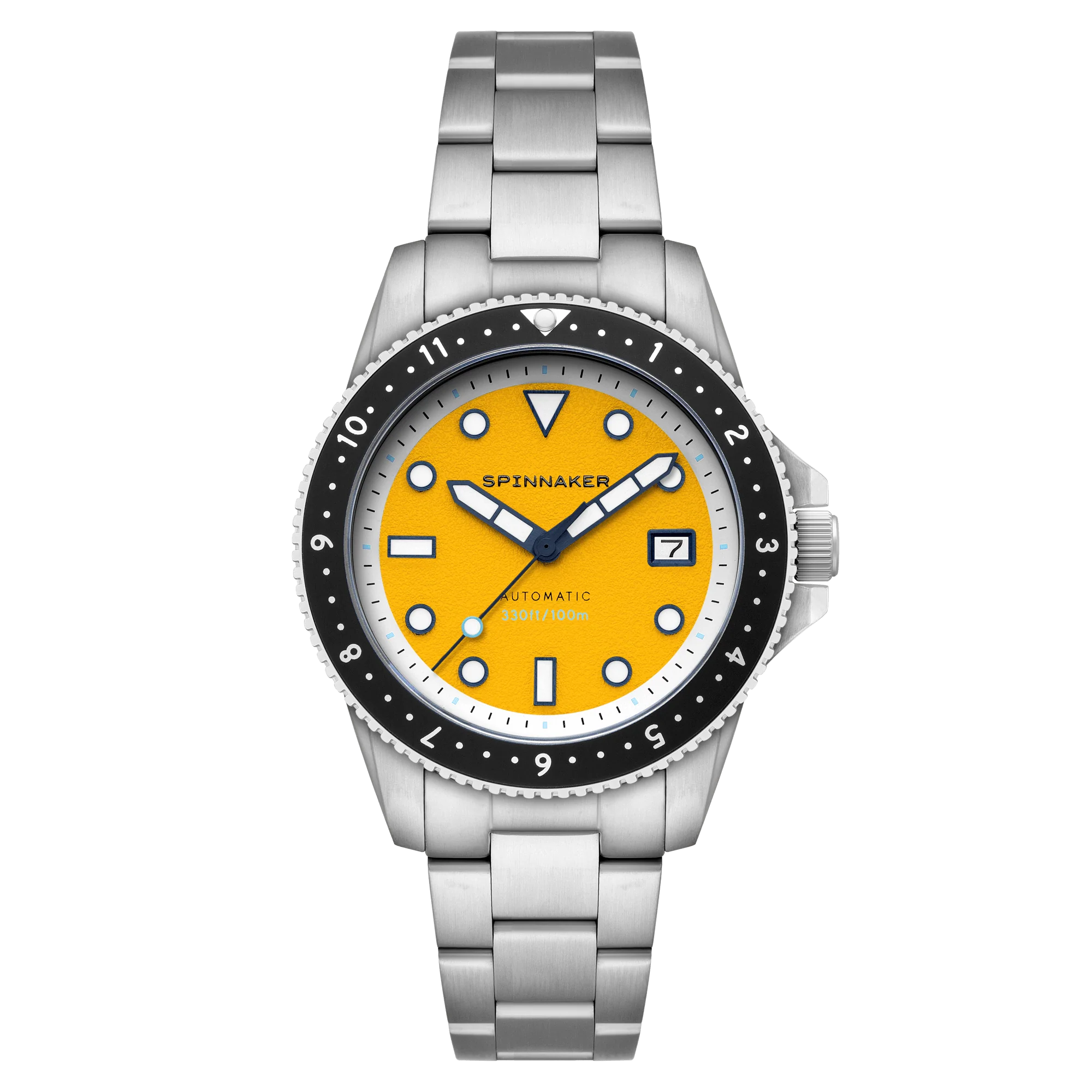 Spinnaker Croft Pioneer Men's Yellow Automatic Watch