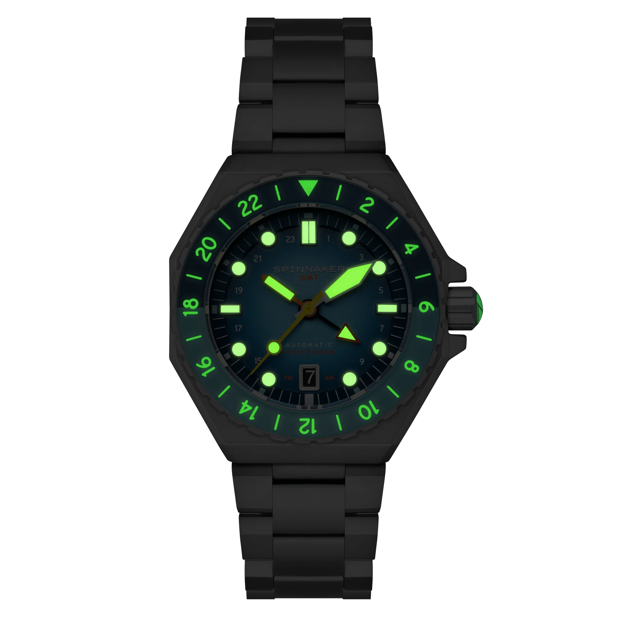 Spinnaker Dumas GMT Automatic Men's Blue Watch - Image 2