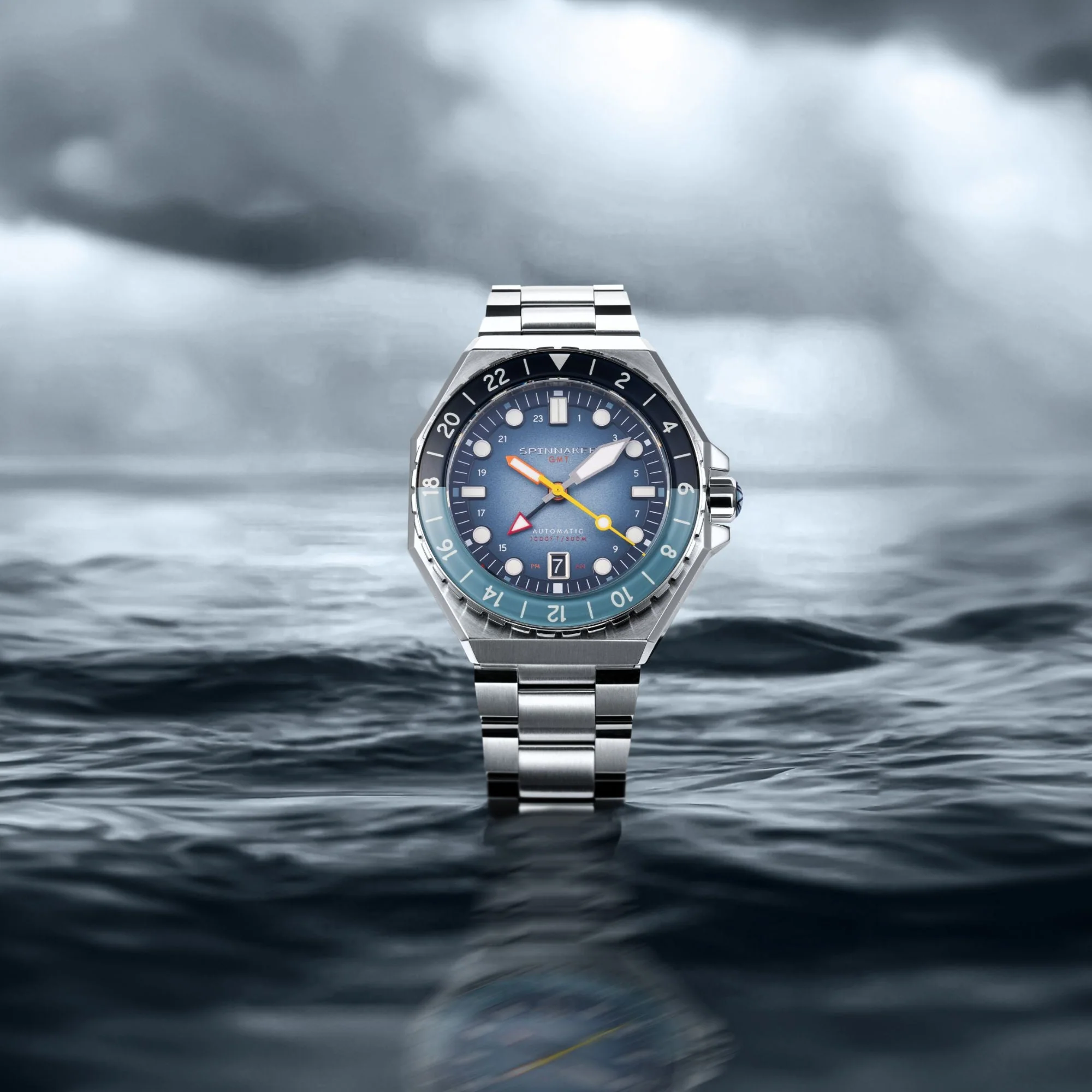 Spinnaker Dumas GMT Automatic Men's Blue Watch - Image 3