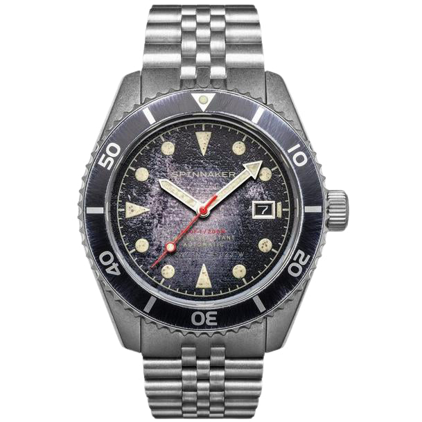 Spinnaker Wreck Men's Black Automatic Dive Watch